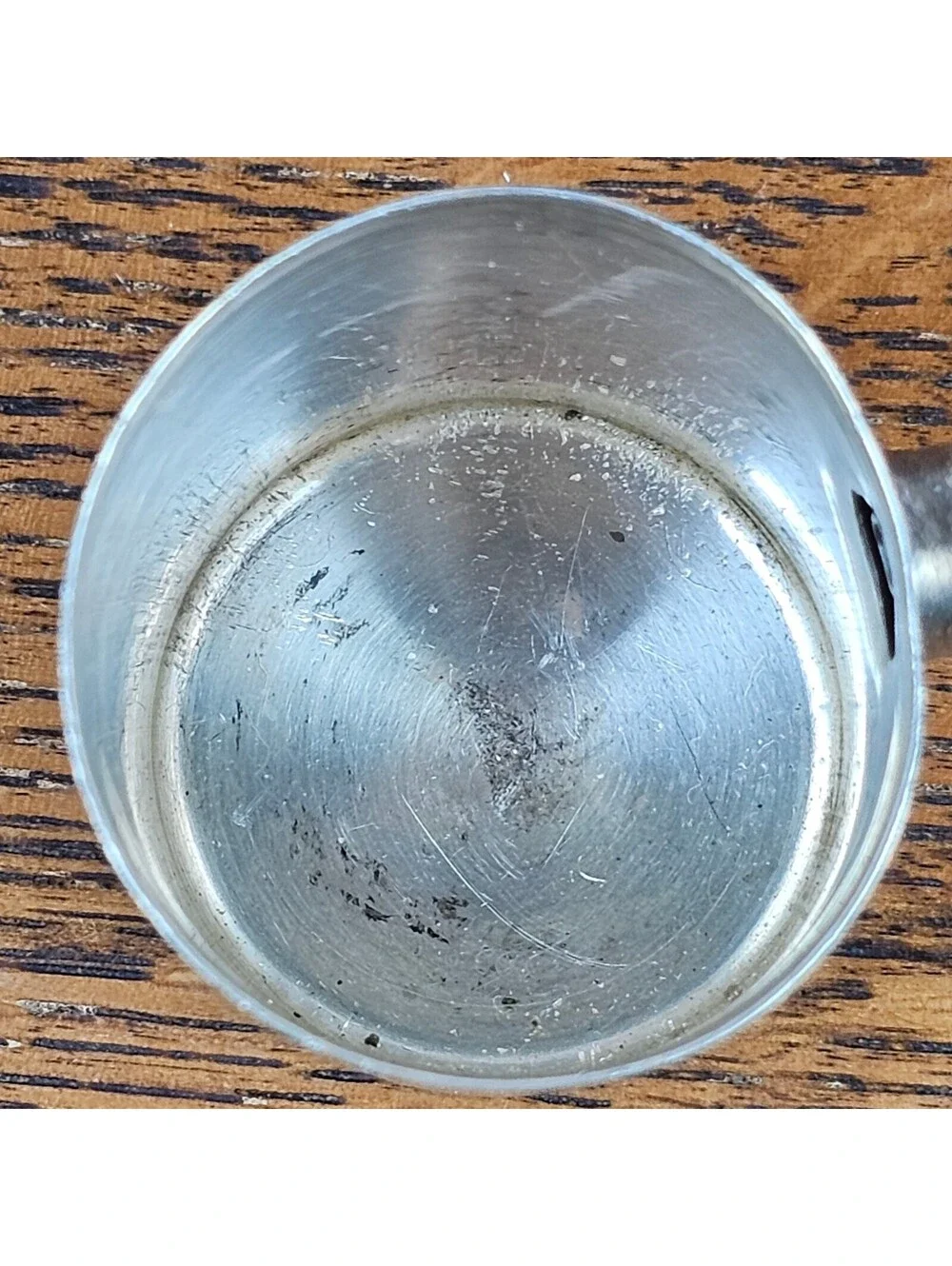 Vintage Leonore Doskow Handmade Sterling Silver Bottle Jigger Pourer